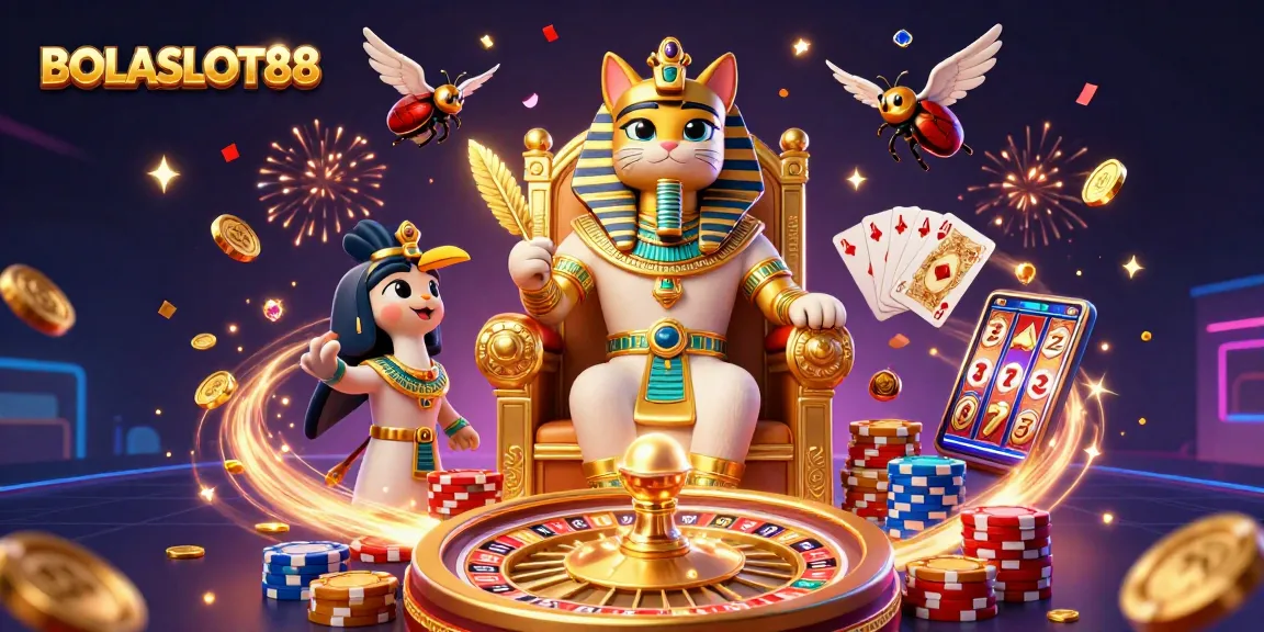 BOLASLOT88 rasakan permainan slot online mewah dengan simbol keberuntungan dan suasana megah.