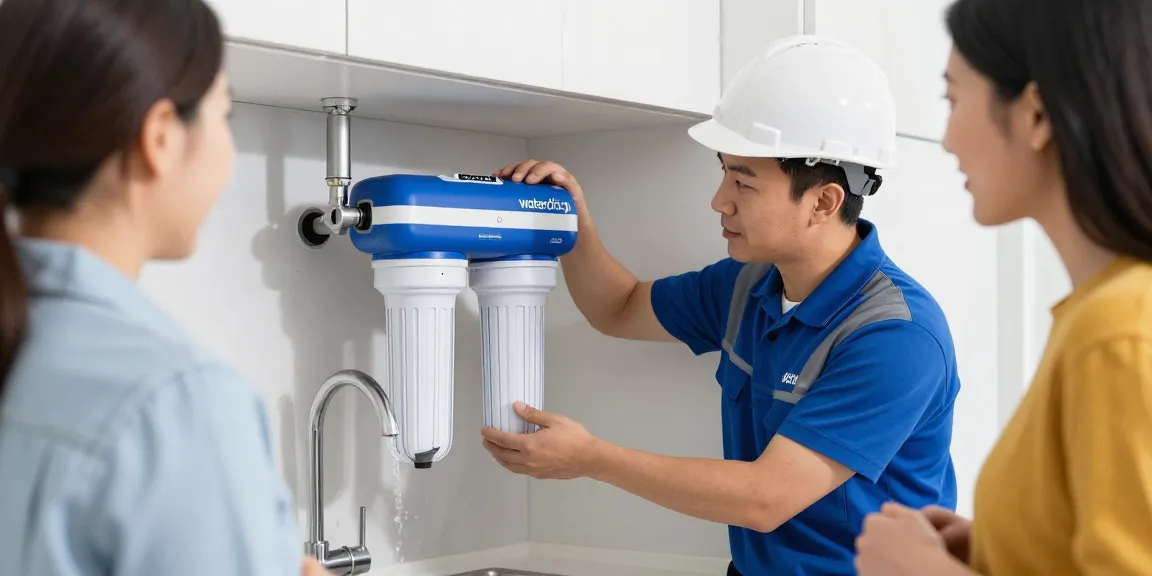 Waterdrop TSA 3-Stage Replacement Water Filter installation by trusted local service provider