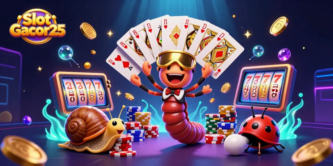 Mainkan Slot Gacor25 dan menangkan banyak hadiah menarik dalam ilustrasi 3D penuh warna.