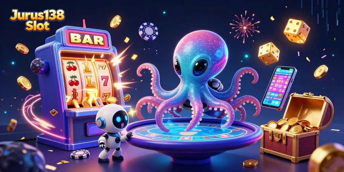 Engage with Jurus138 Slot as the alien octopus spins a jackpot of fun and excitement